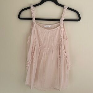 Sita Murt Light Pink Lightweight Blouse Size Small